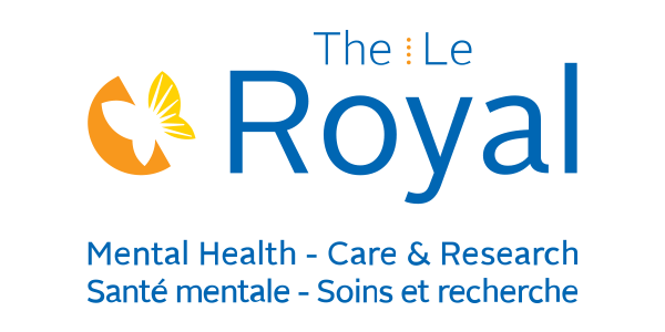 Un logo pour les soins et la recherche en santé mentale du Royal
