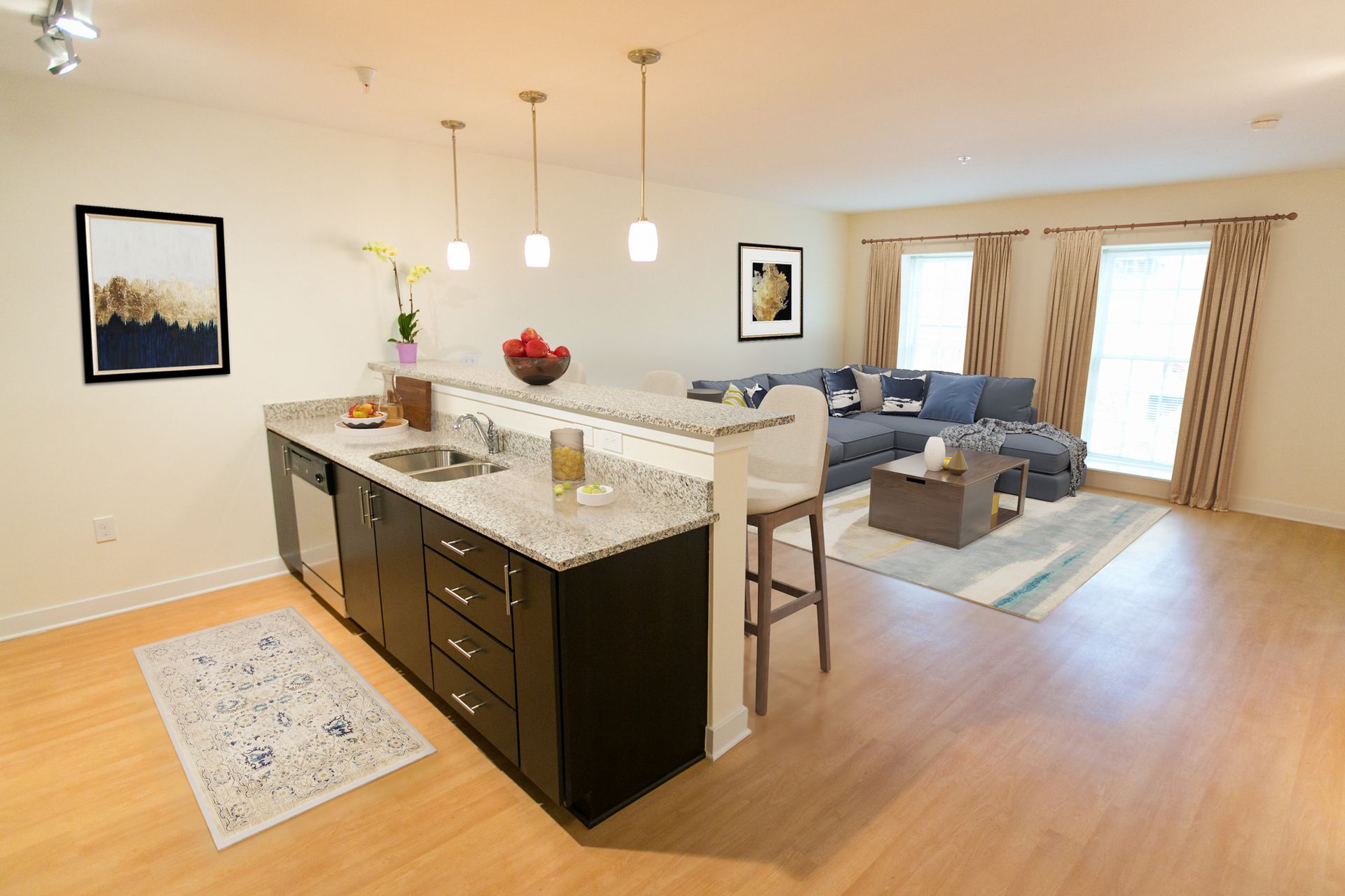 apartment kitchen