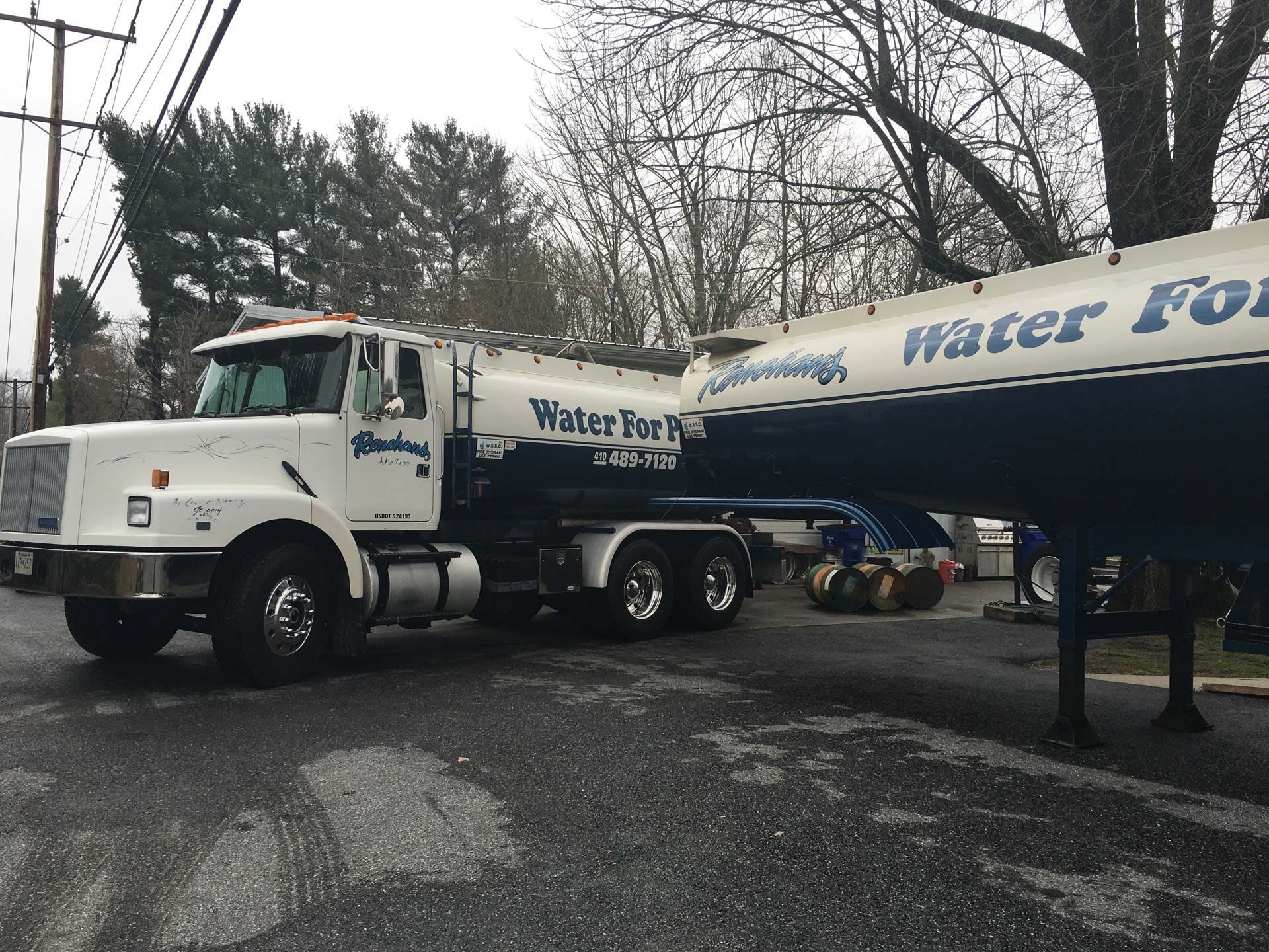 Pool Water Truck