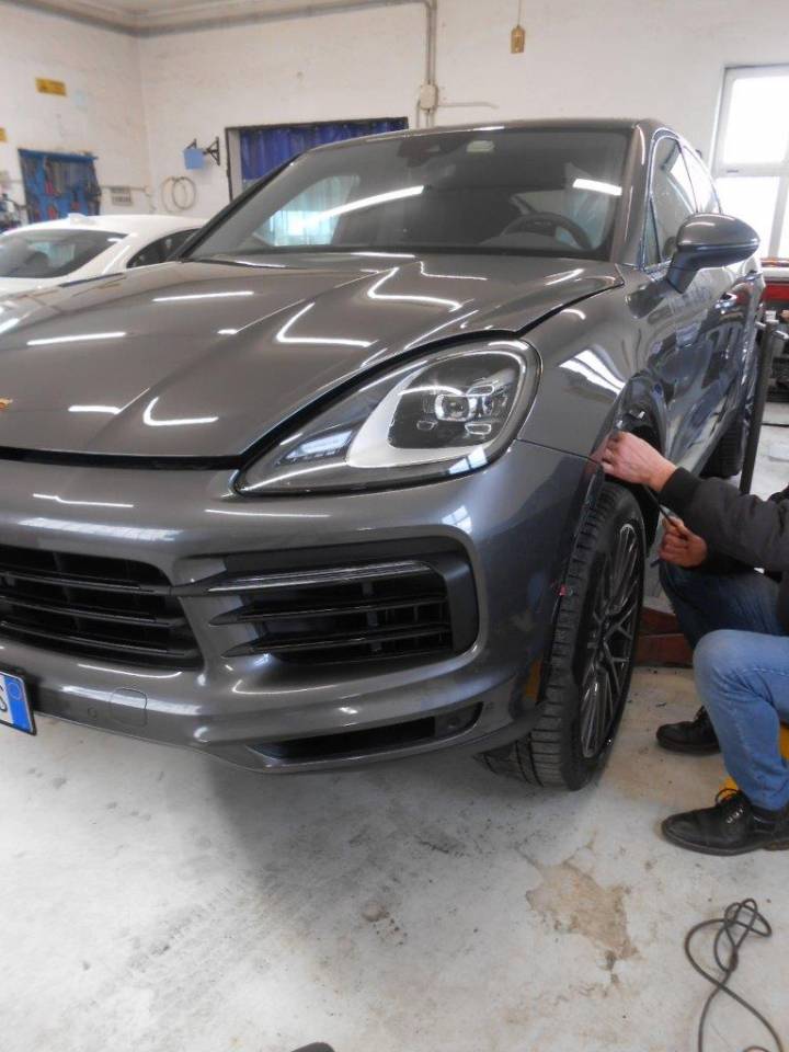 sistemazione auto