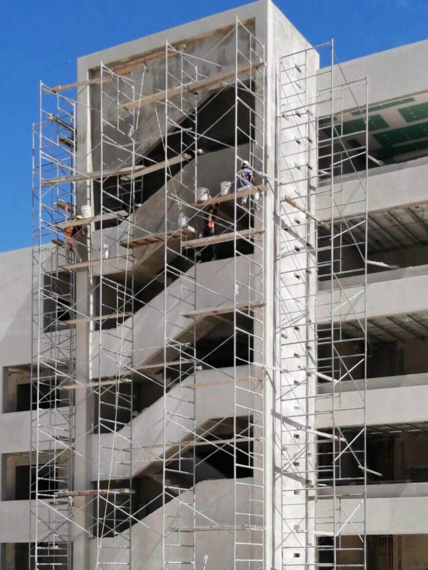 Andamios para la construcción