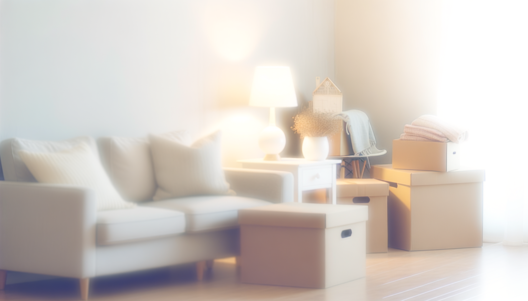 Préparation au débarras d'une habitation.