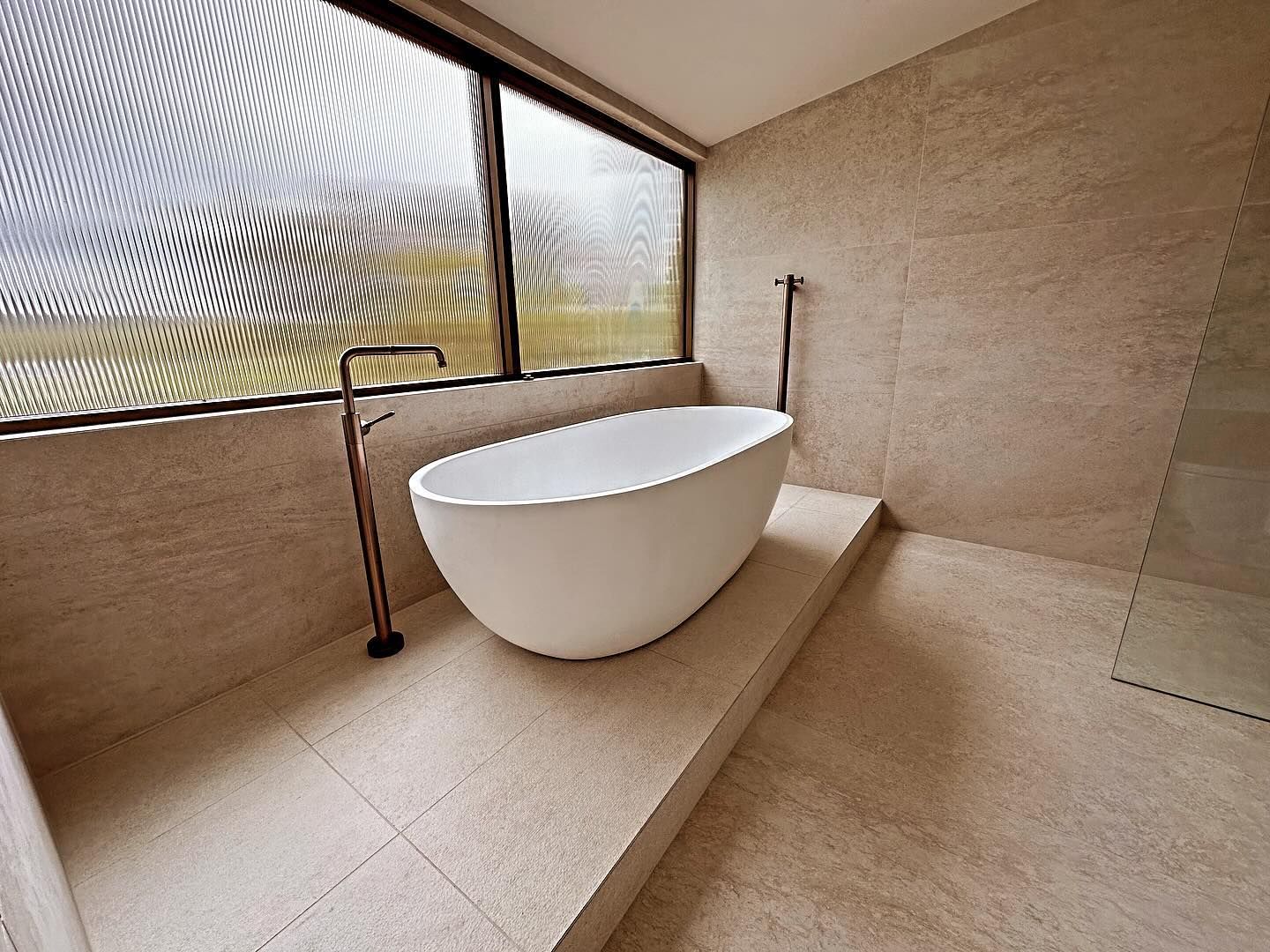 A Bathroom with A Freestanding Tub — Coastline Building & Renovations In Forster, NSW