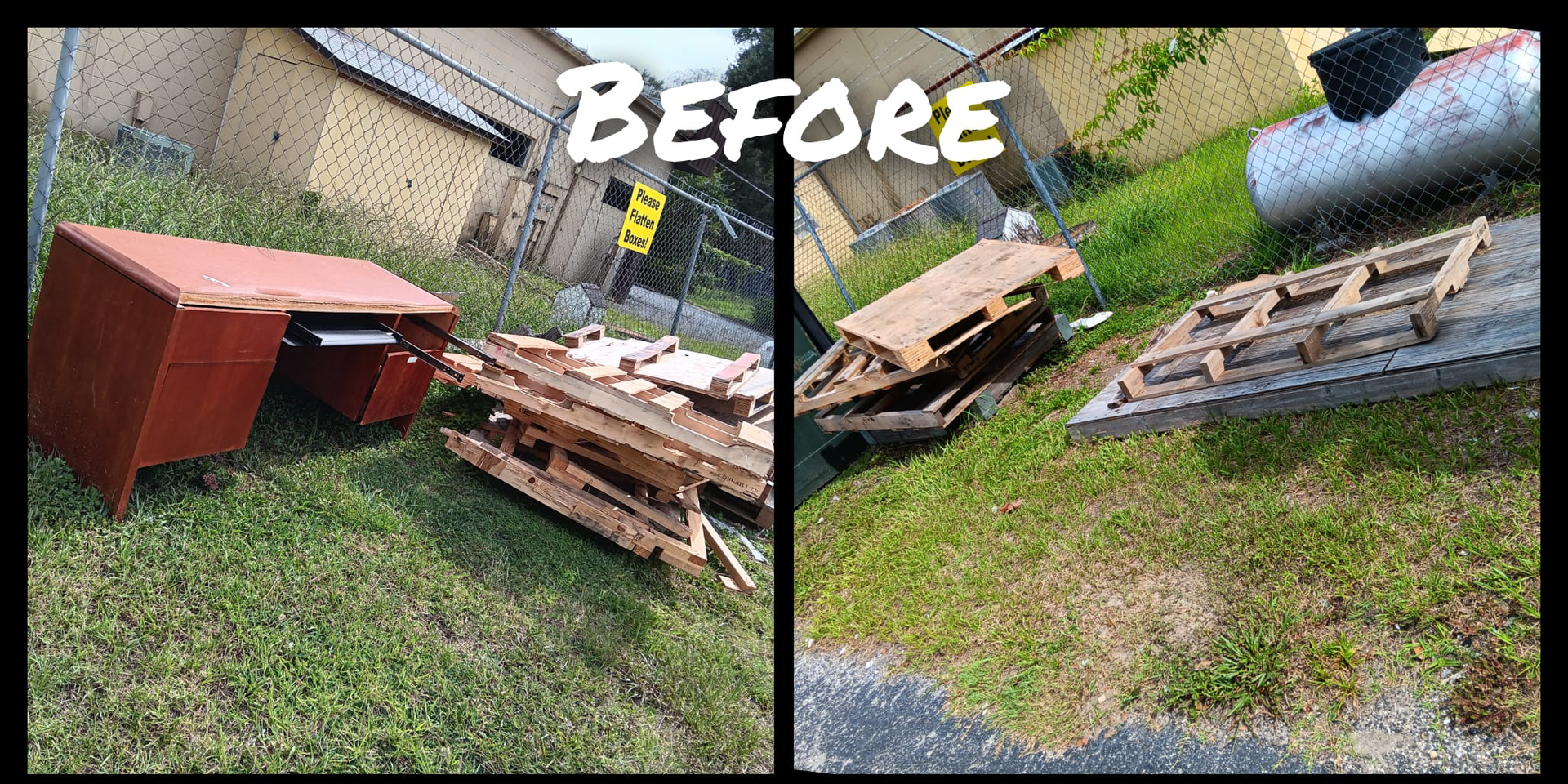 Before Junk Removal — Eustis, FL — Doin’ Good! Junk Removal, LLC