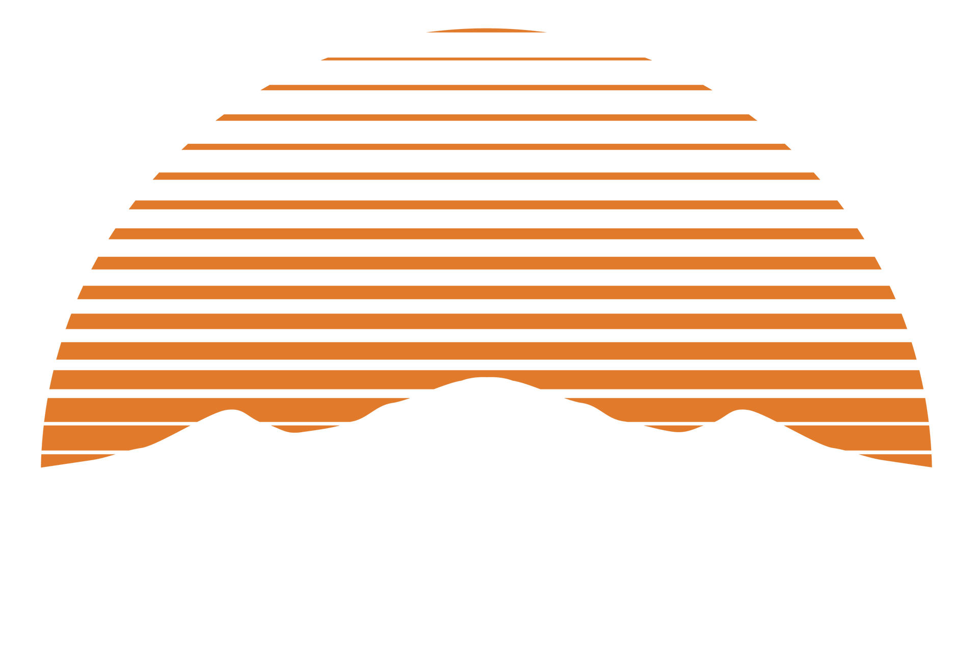 Thin, decorative line with scroll accents at each end.