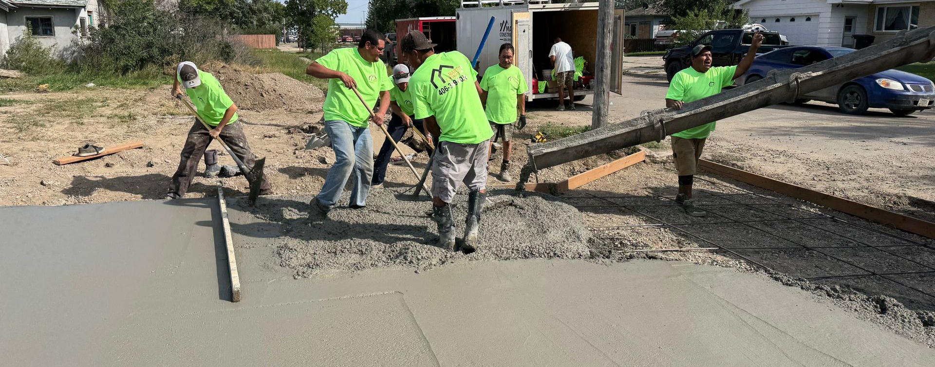 Montana Concrete Installation