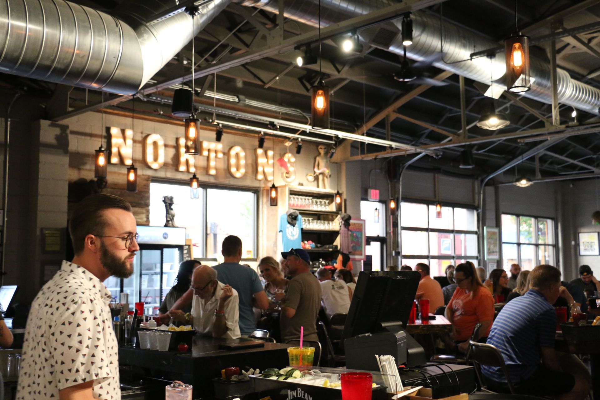 People in Nortons Brewing Company