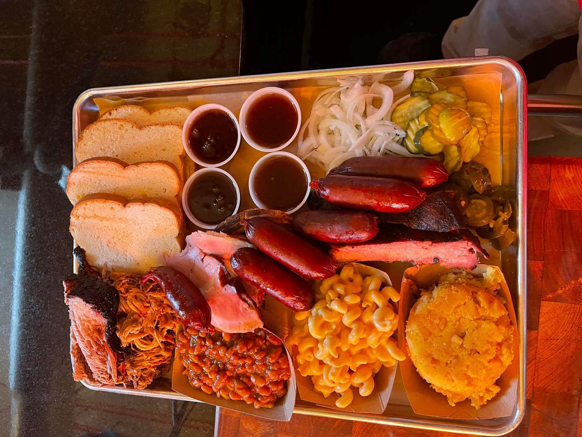 BBQ Meat Station in South Central Kansas