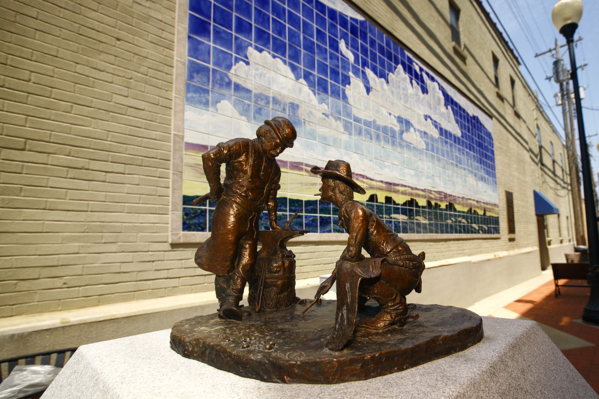Sculpture and Mosaic Art in El Dorado, Kansas