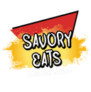 A logo for a restaurant called savory eats.