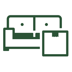 Sofa and box Icon
