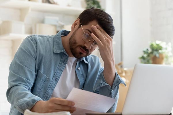 A Man Having a Headache — Austin, TX — Hickson Law PC A Man Having a Headache — Austin, TX — Hickson Law PC