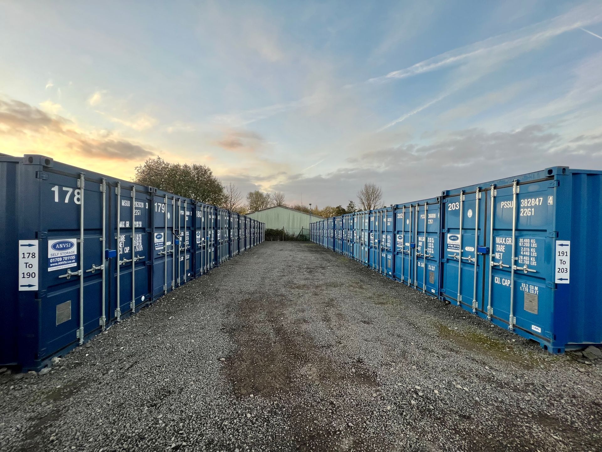 ANVSJ containers, moving house