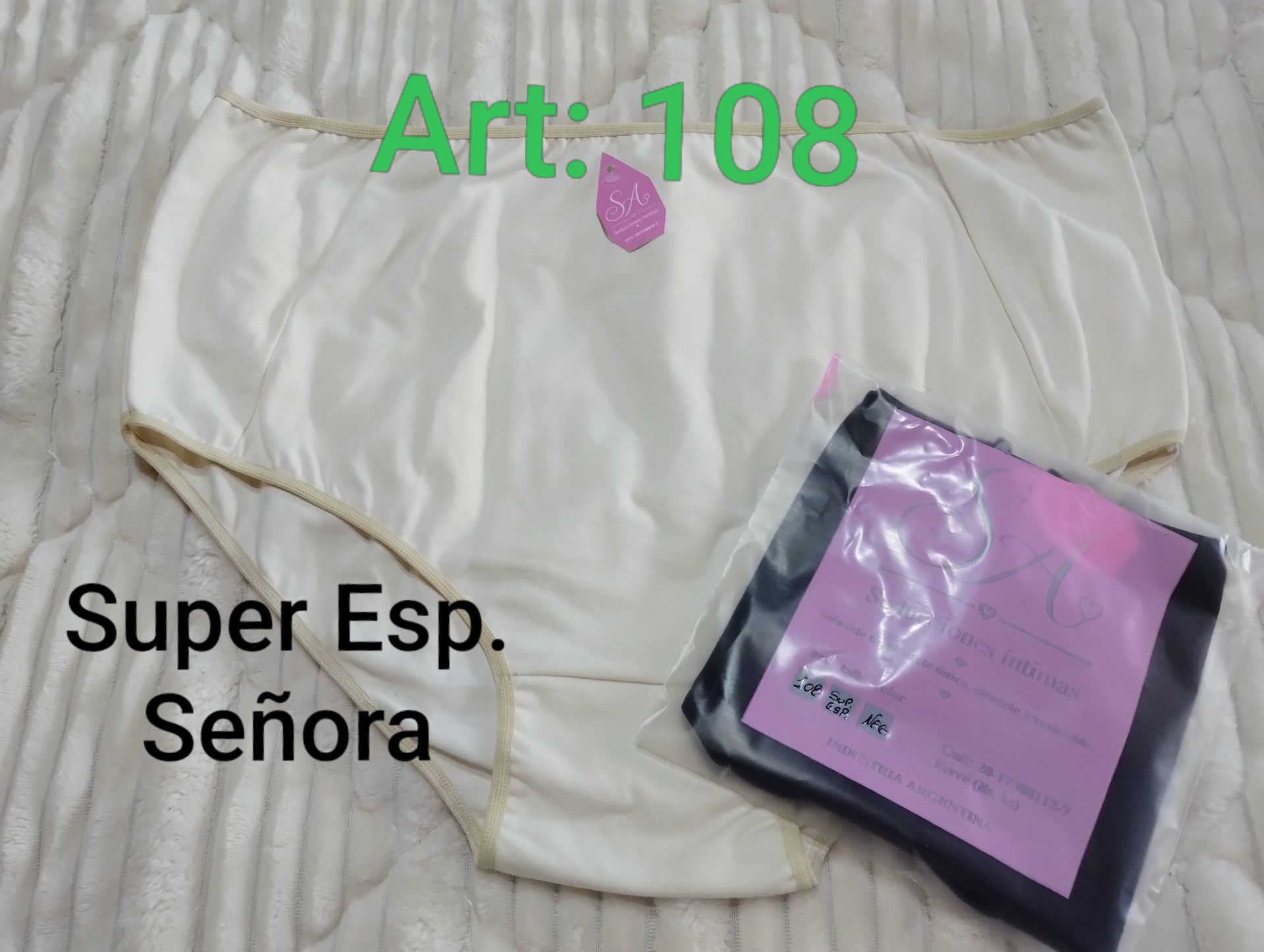Super Especial. de Señora