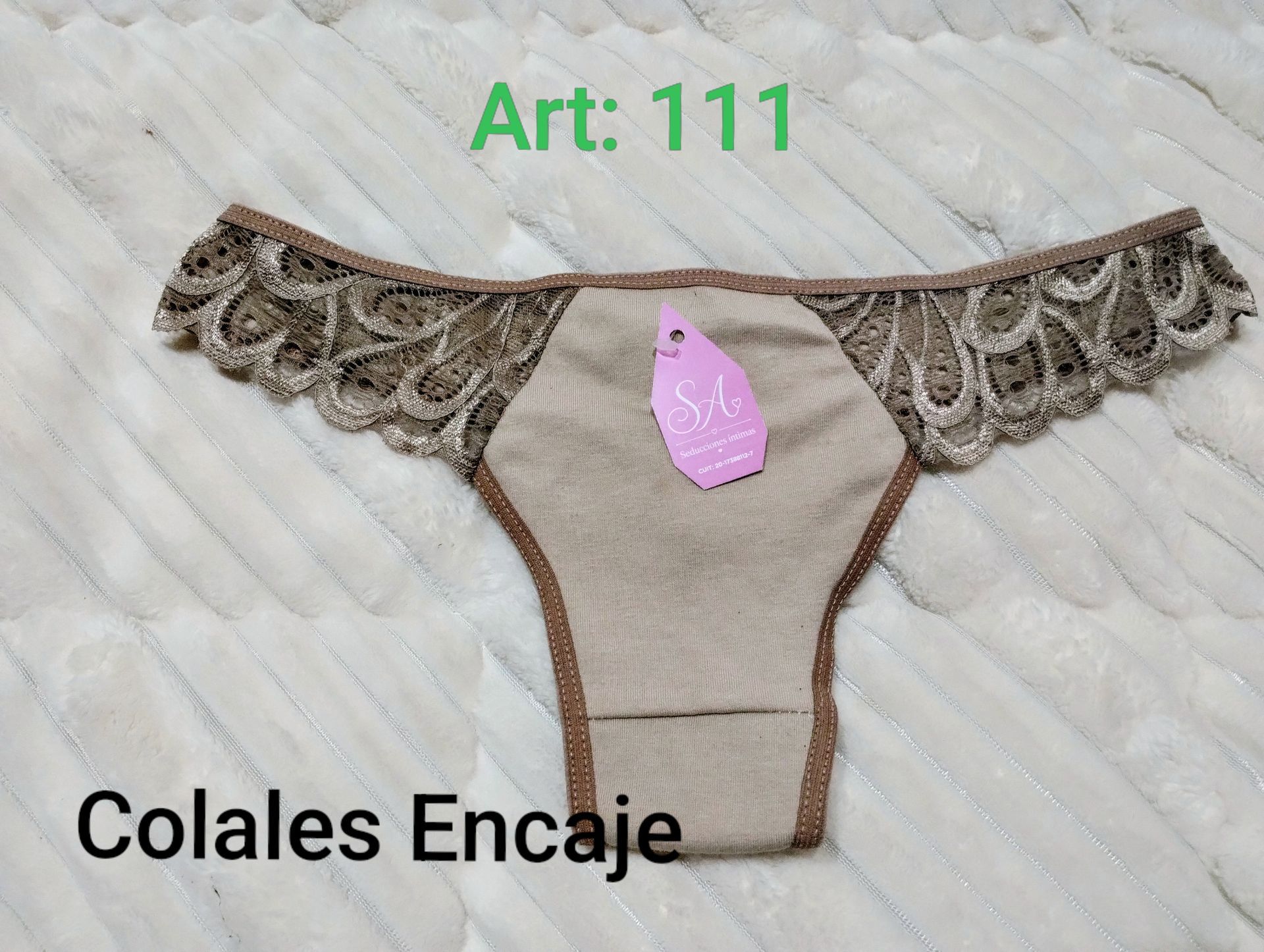 Colales con Encaje