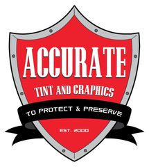 Accurate Tint and Graphics logo