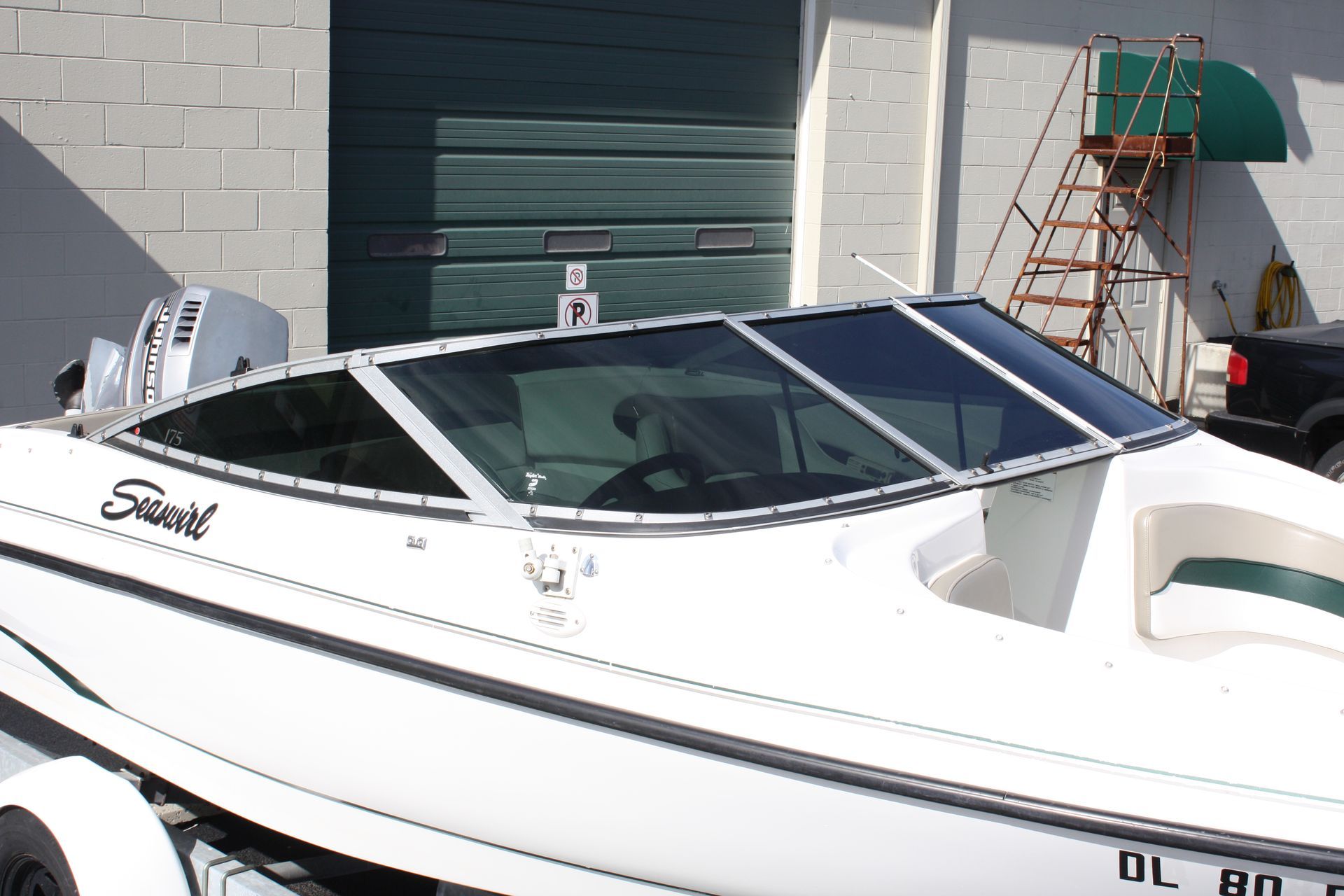 boat window tint