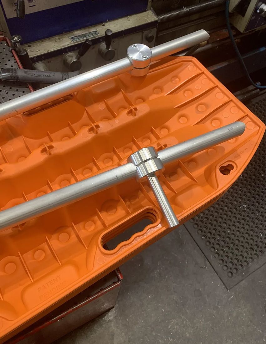A Close Up of a Toolbox With a Handle on Top of It — Hardarc Engineering in Coolum Beach, QLD