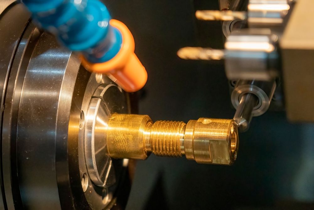 High Technology Metal Working With CNC Turning Machine — Hardarc Engineering in Coolum Beach, QLD