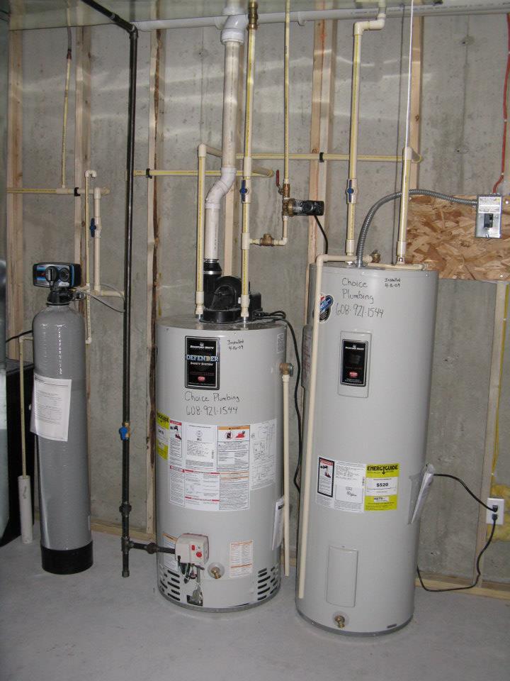 Water Heaters in Basement – Durand, WI – Premier Plumbing Services, LLC