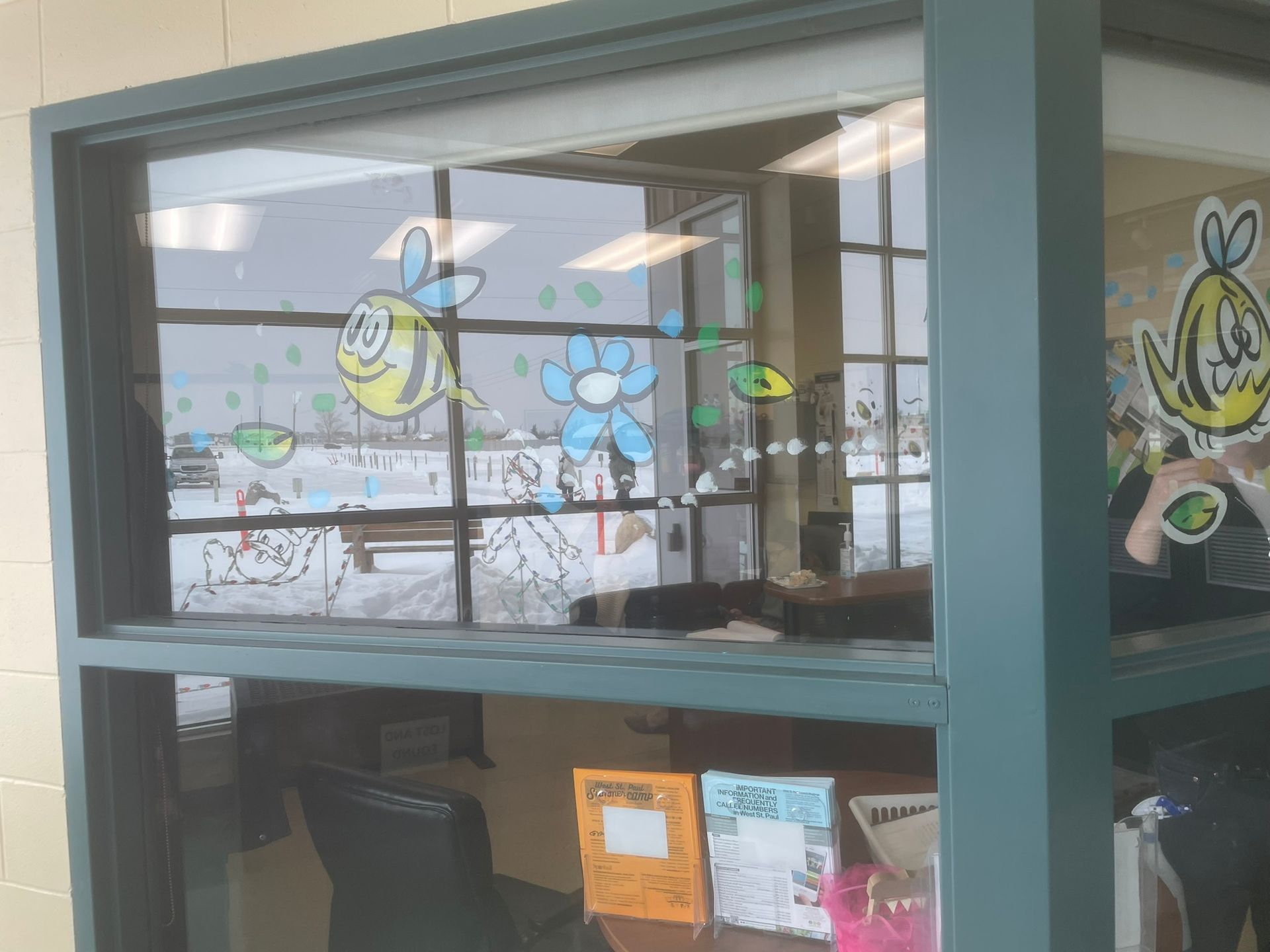 Spring Window Painting | Real Life Signs