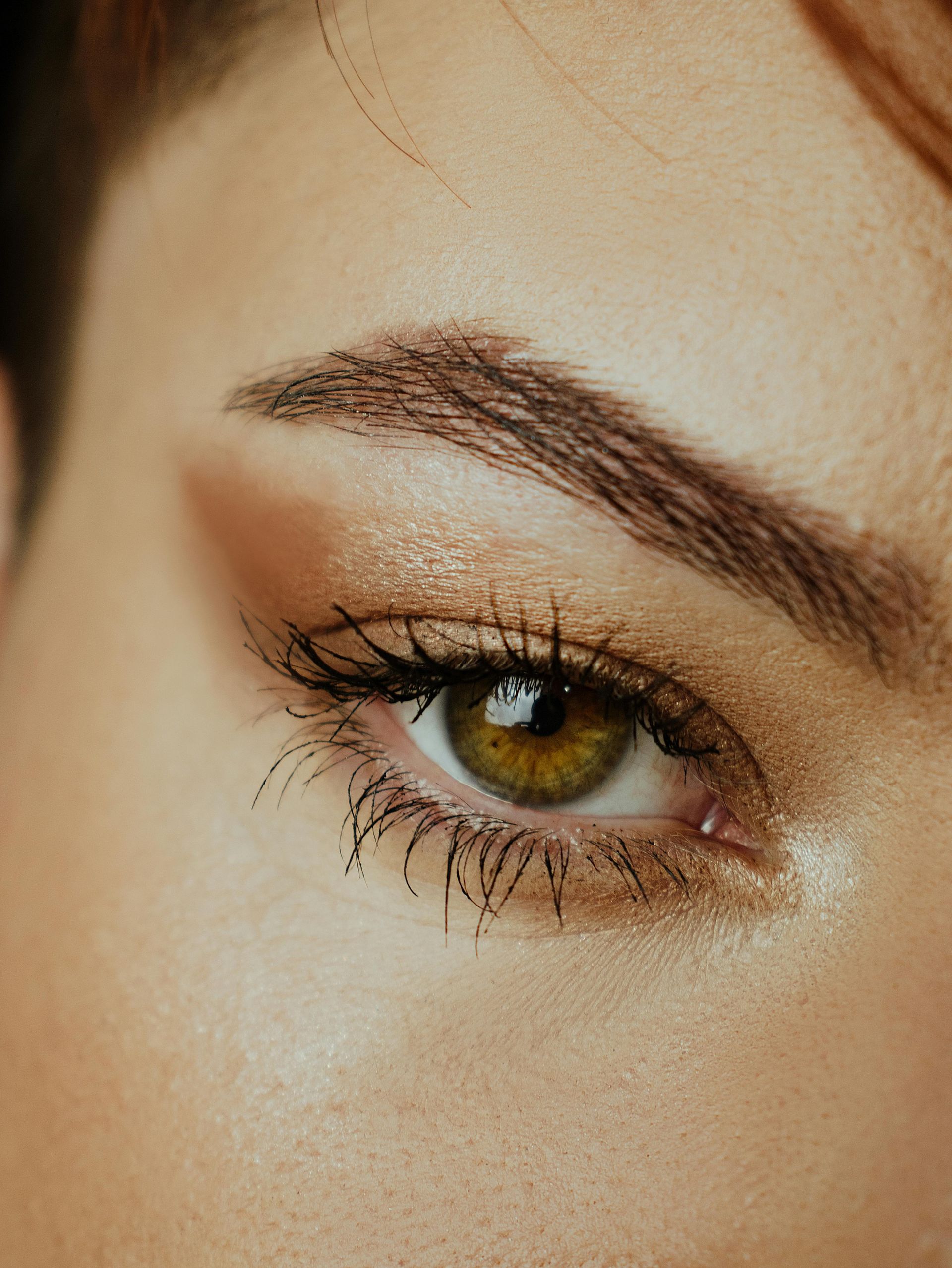 Person Applying Brow Dye with A Brush — Soul Good Beauty in Miami, QLD