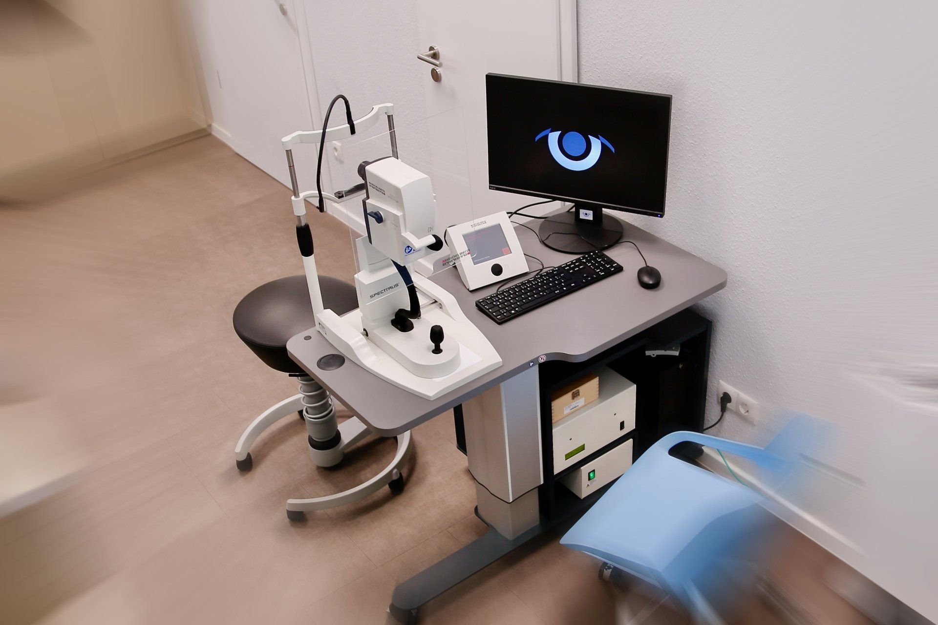Optische Kohärenztomografie, OCT, Gerät, Fotografie