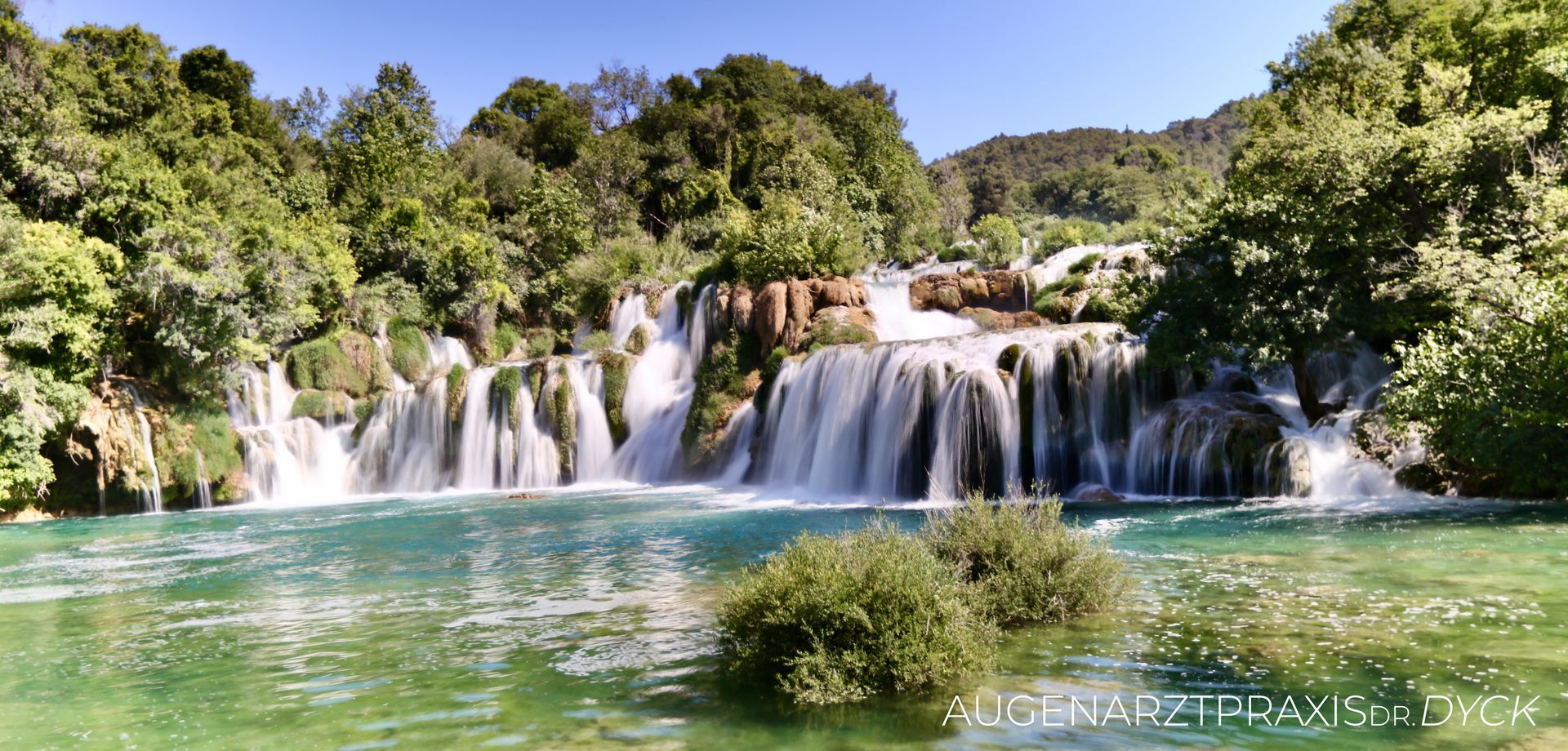 Wasserfall in Kroatien