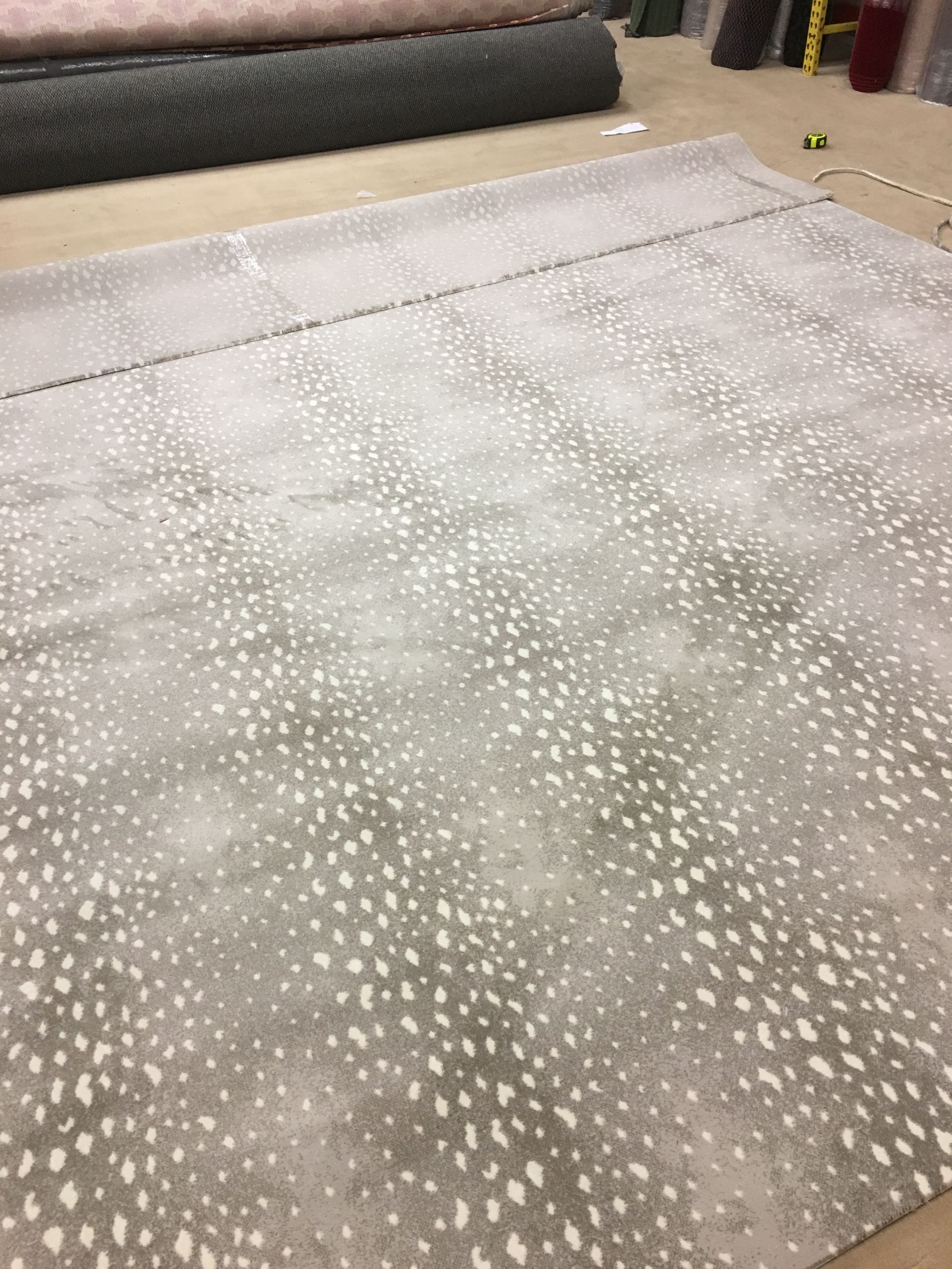 Custom area rug