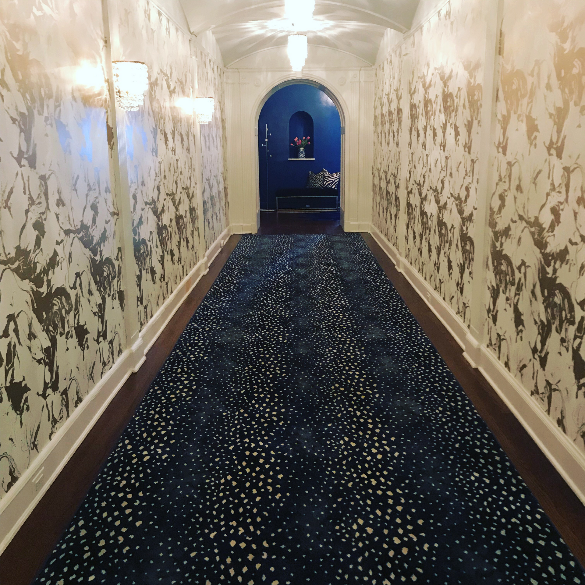 Custom area rug