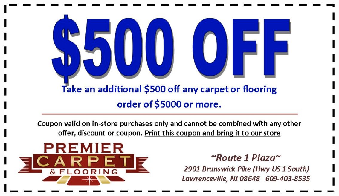 $500 off