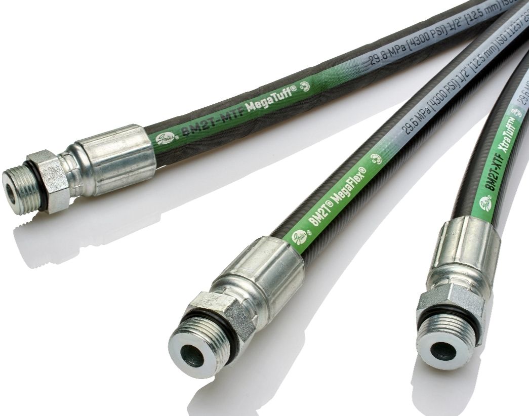 Hydraulic hose installation