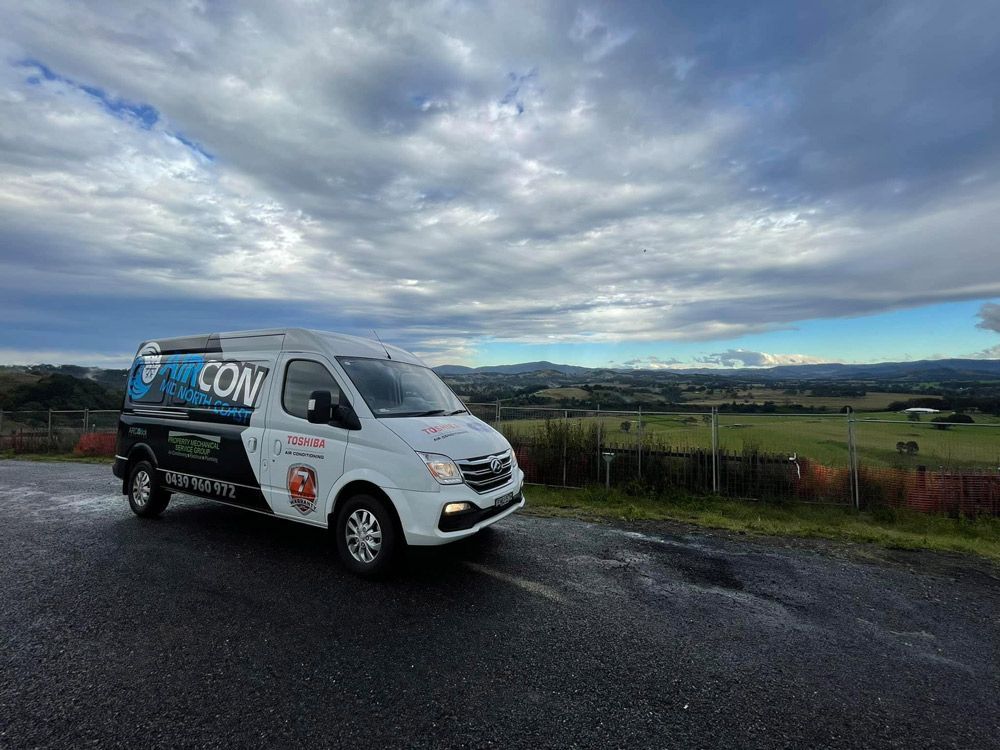 Business Van — Aircon Mid North Coast in Kempsey, NSW