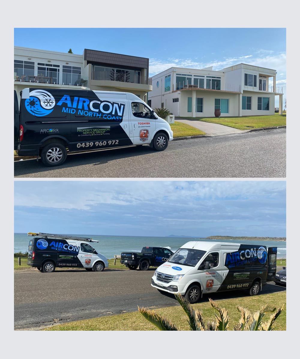 Our Business Service Vehicle — Aircon Mid North Coast in Wauchope, NSW