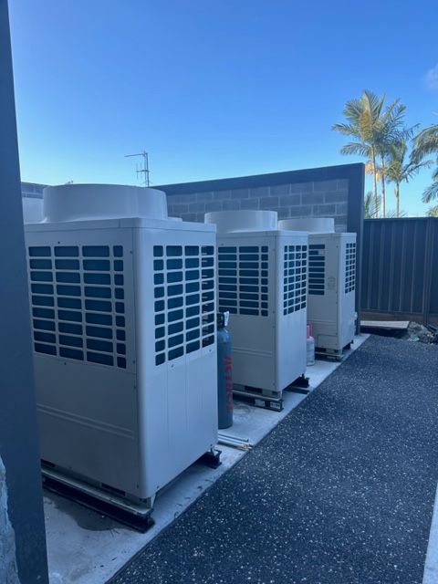 Office Ceiling Cassette Installation — Aircon Mid North Coast in Forster, NSW