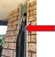 Red Arrow To Hidden Machine — Aircon Mid North Coast in Forster NSW