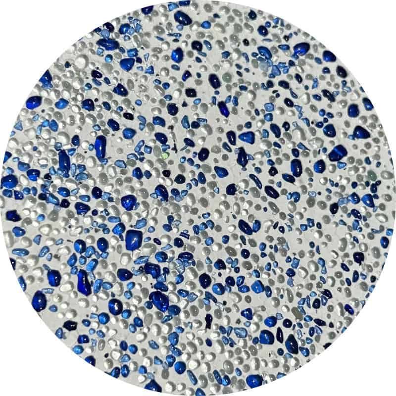 Glass Ocean pool pebble