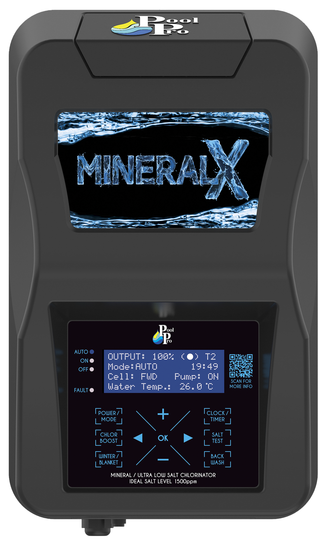 MINERAL AND ULTRA LOW SALT CHLORINATOR