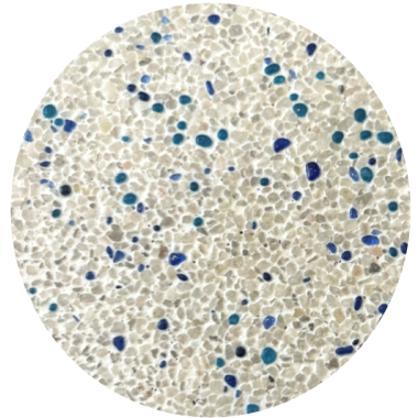 Tropical Blue pool pebble