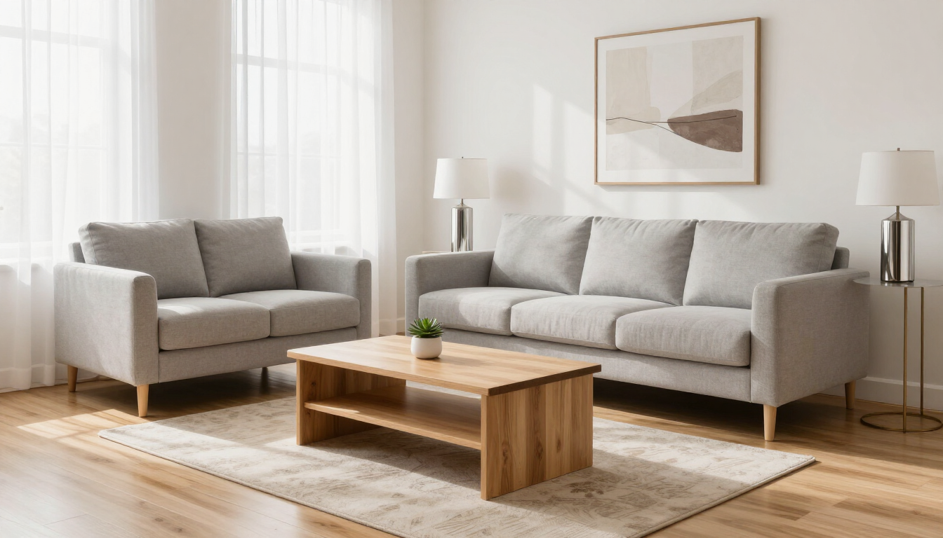 Bright, decluttered home interior ready for buyer showings