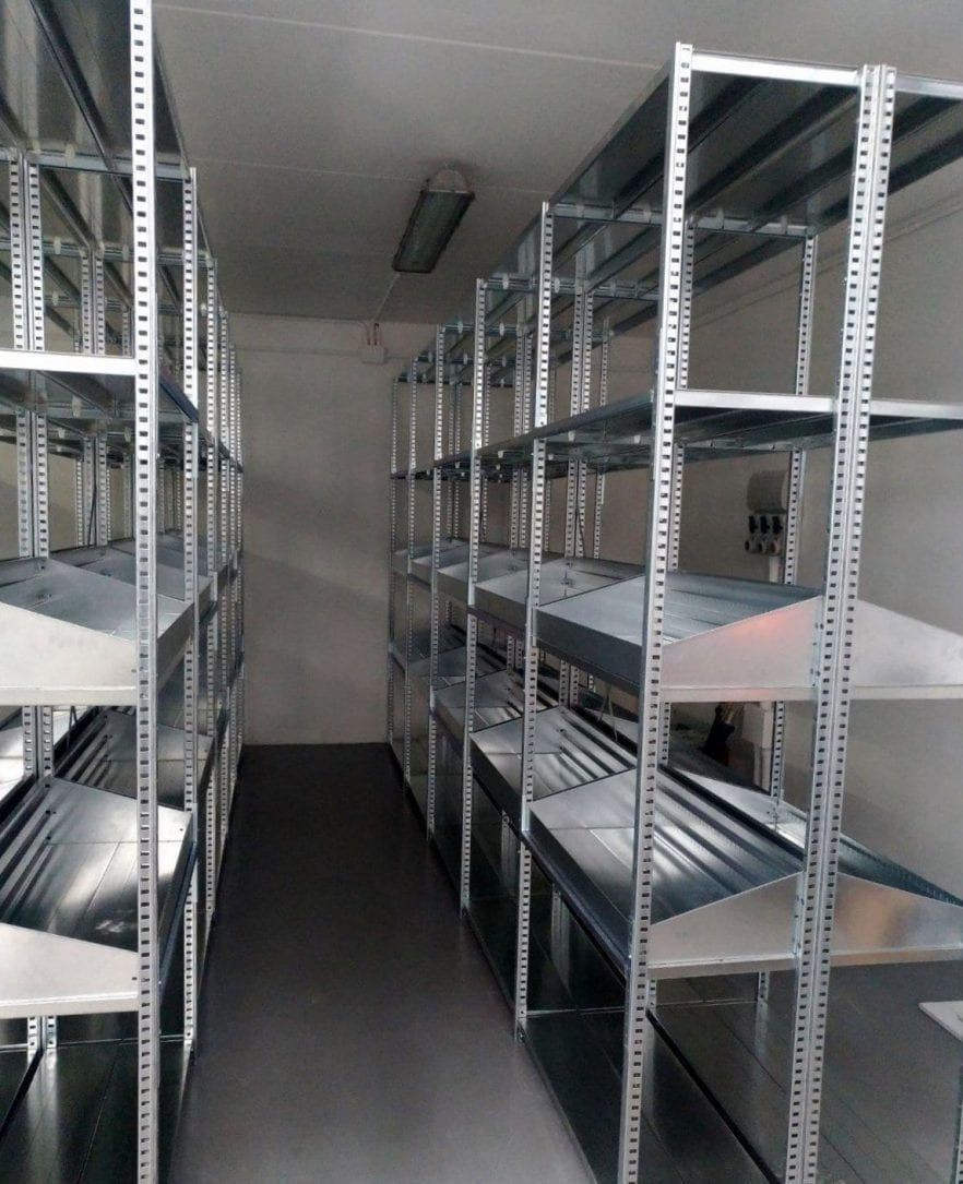 scaffalature metalliche