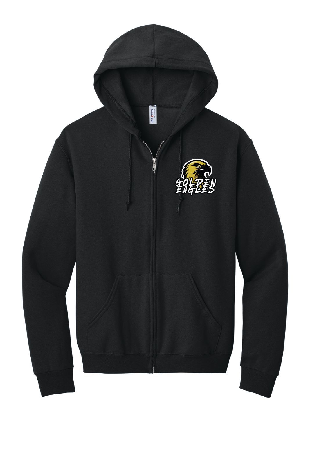 KO Soccer Designs 1 & 3 993M Jerzees Adult Zip Hood