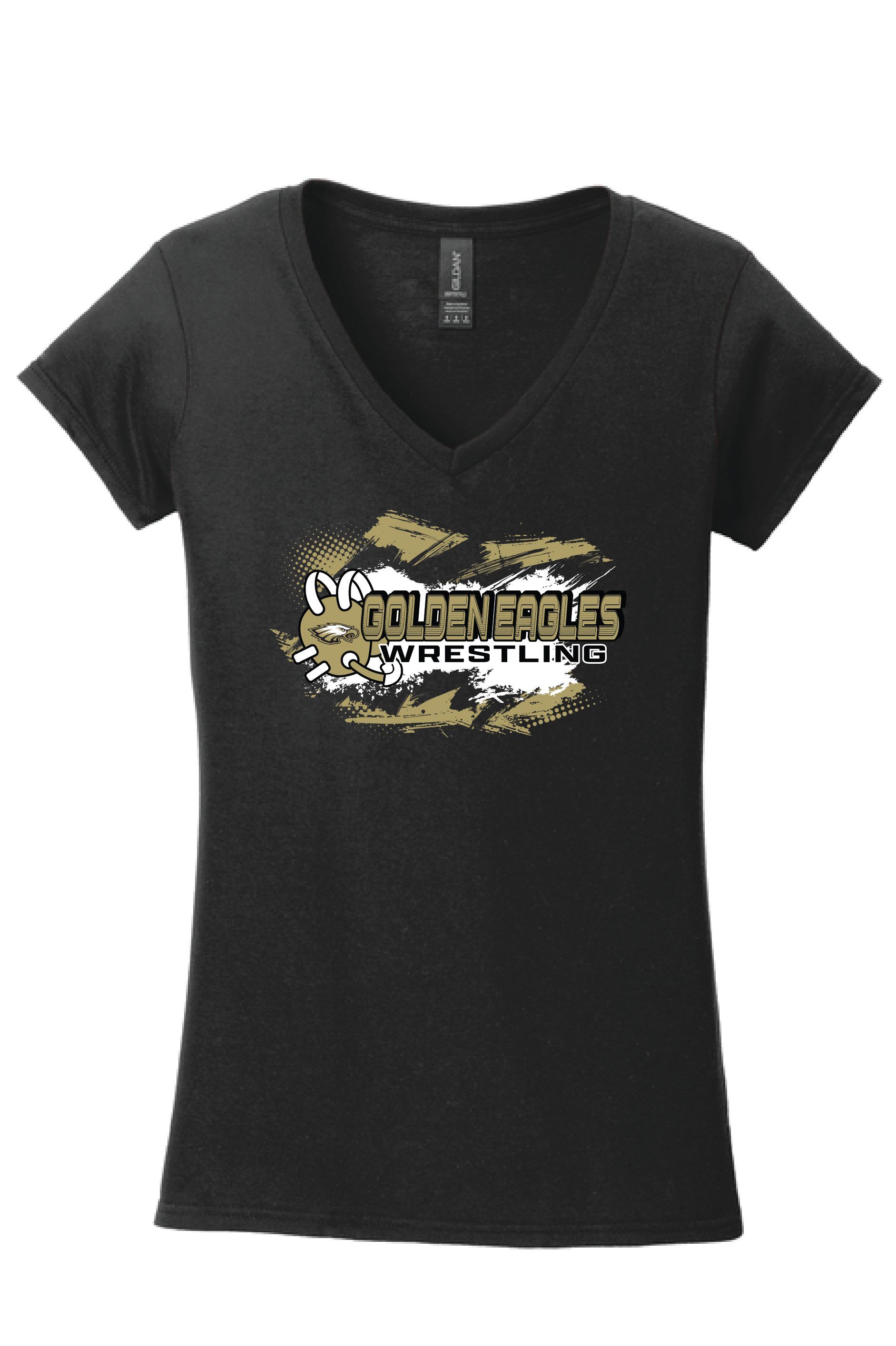 64V00L Gildan Softstyle® Women's Fit V-Neck T-Shirt
