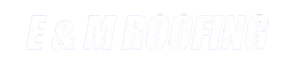 White outlined text reading “E. M. RODRIGUEZ” on a white background.