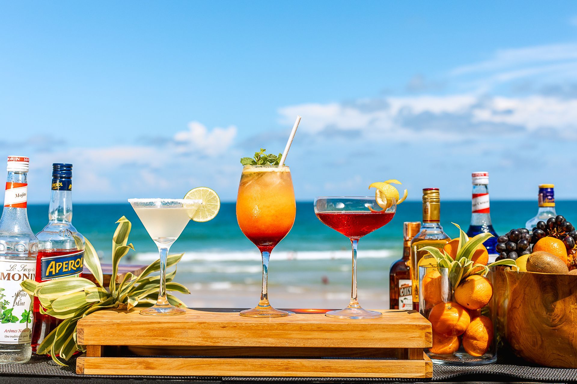 Bar e serviço de praia - Kembali Hotel