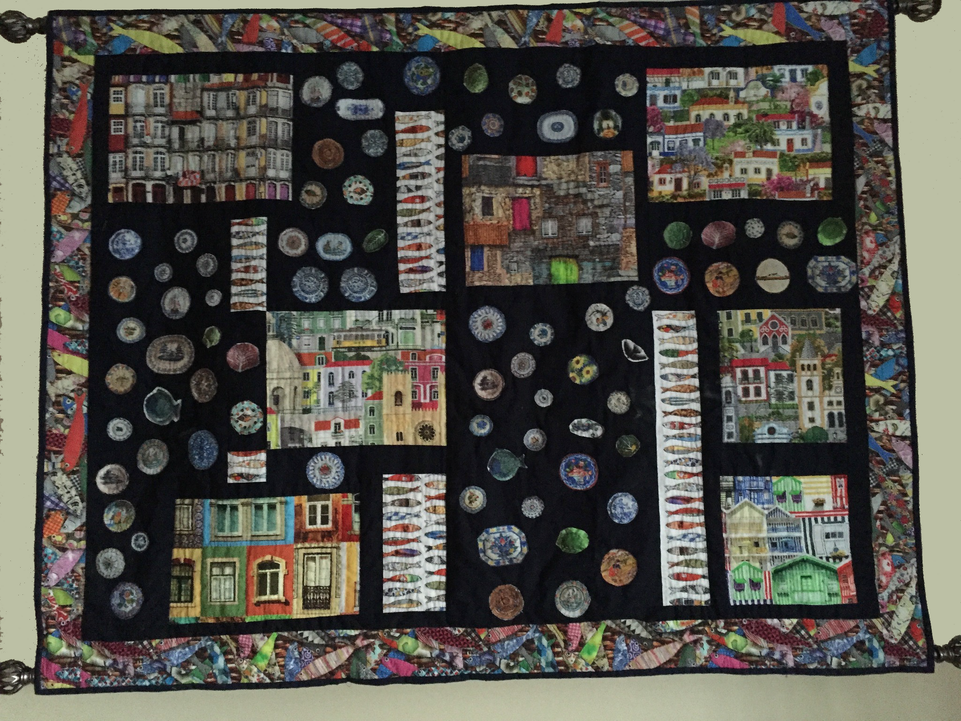 Portugal trip quilt