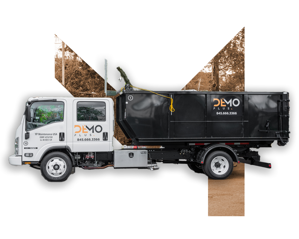 Demo Plus dumpster truck