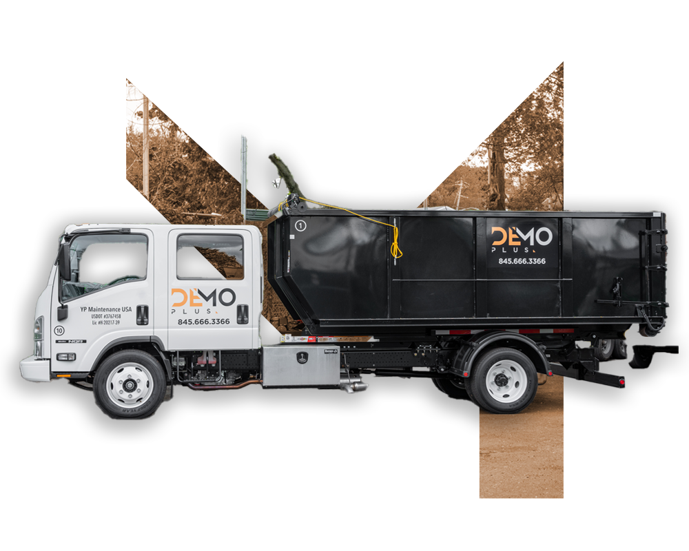 Demo Plus dumpster truck