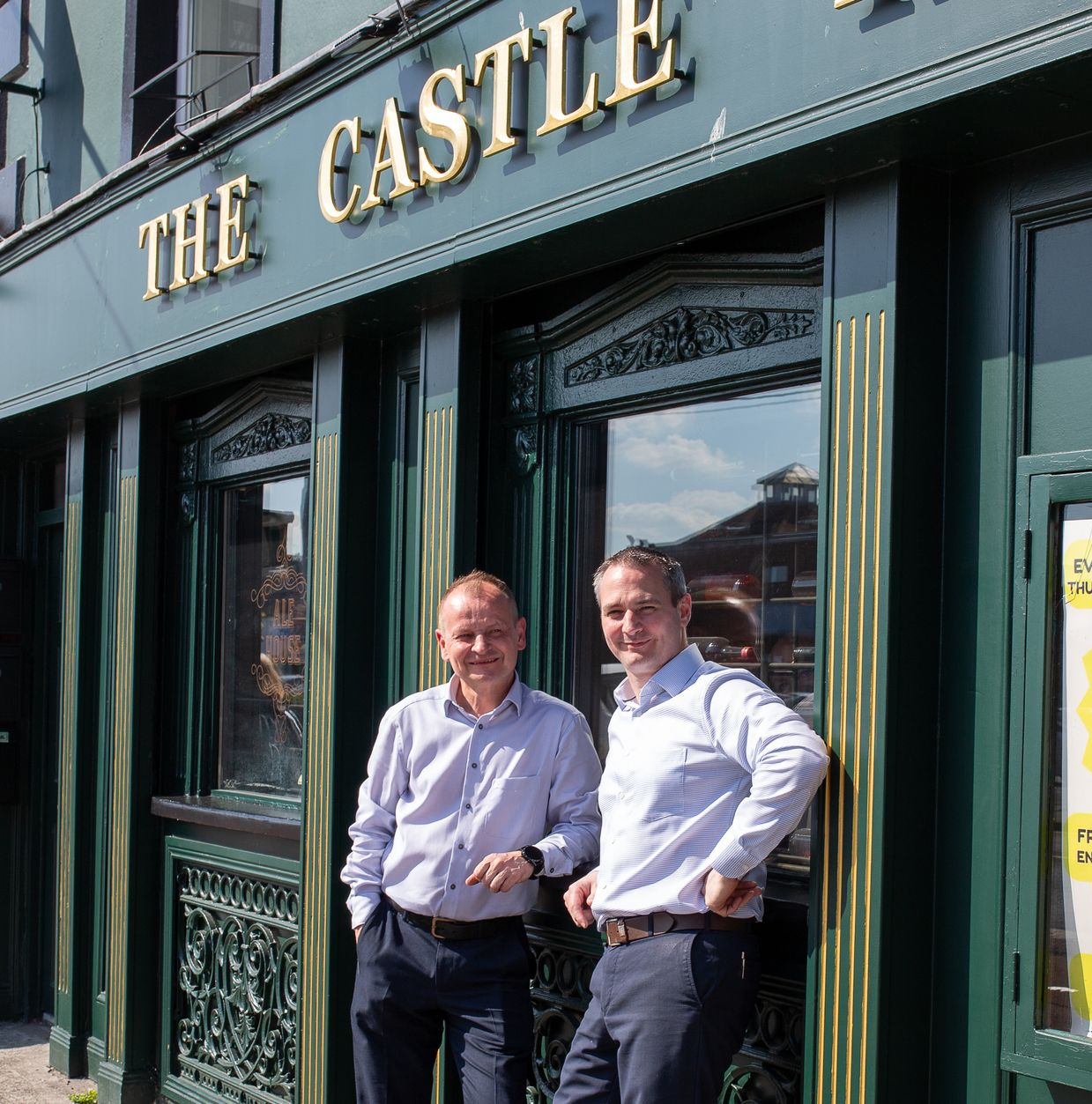 The Castle Inn Bray Storefront
