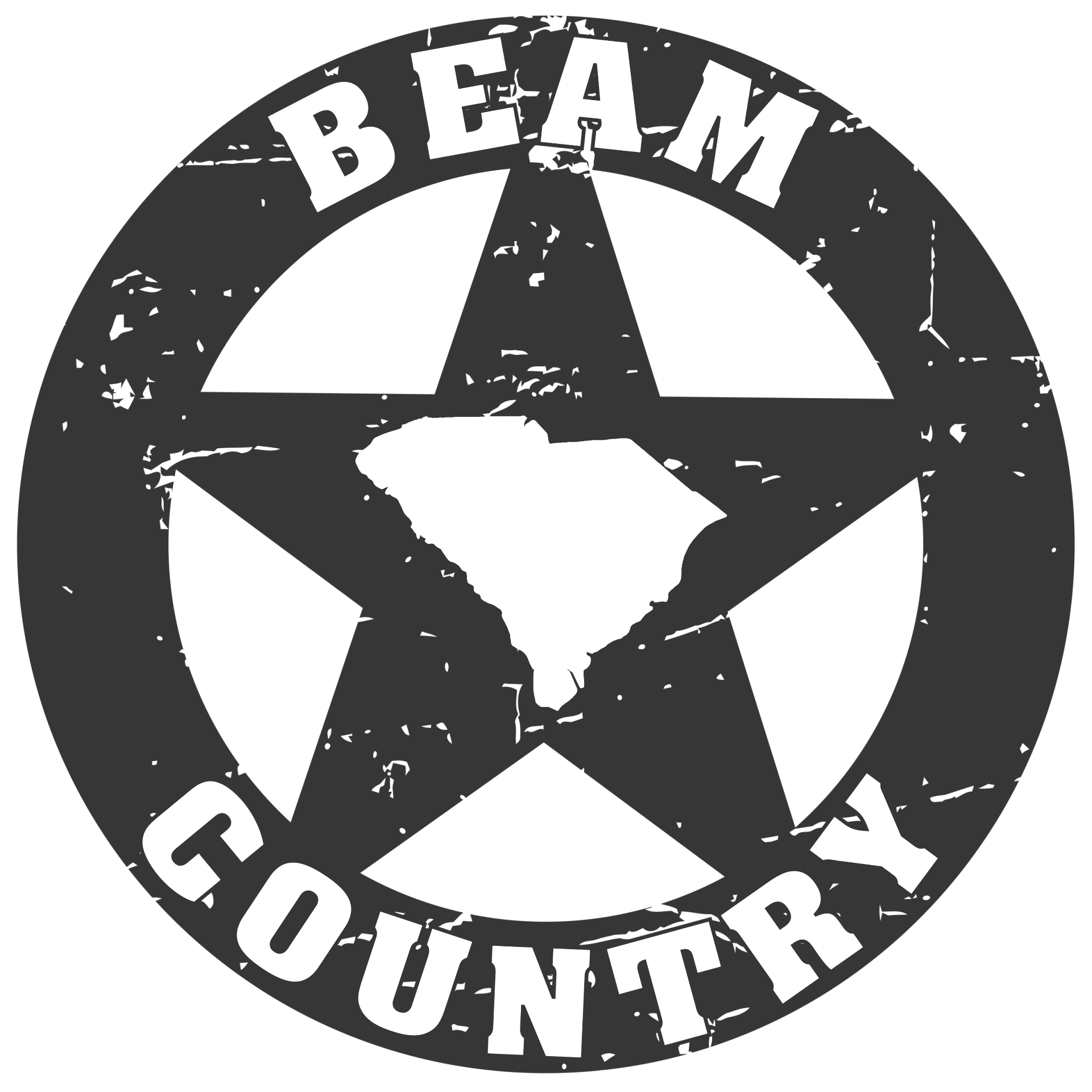 A black and white logo for beam country